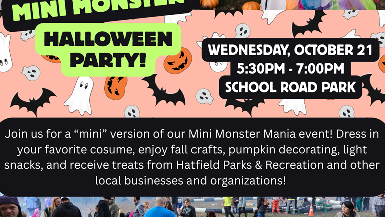 Mini Monster Event Rescheduled